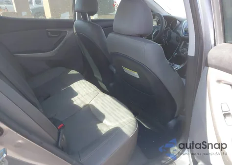 2013 Hyundai Elantra Limited from USA, damaged, VIN KMHDH4AE2DU915616